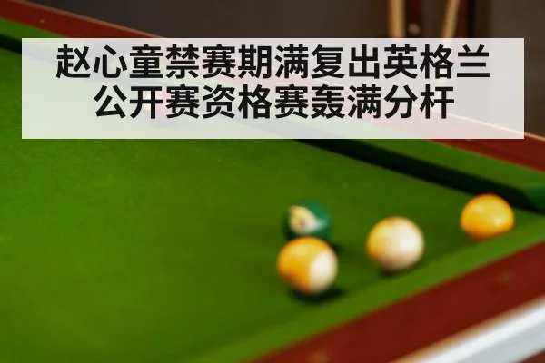 snooker table close up